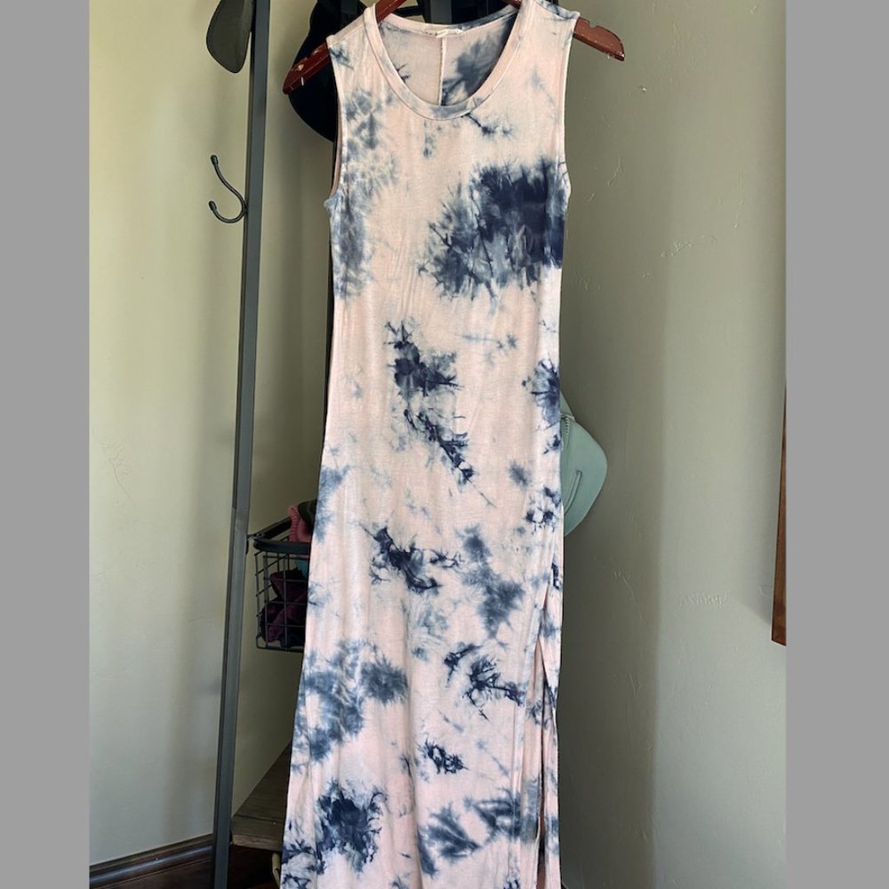Boho Maxi Tie Dye Dress